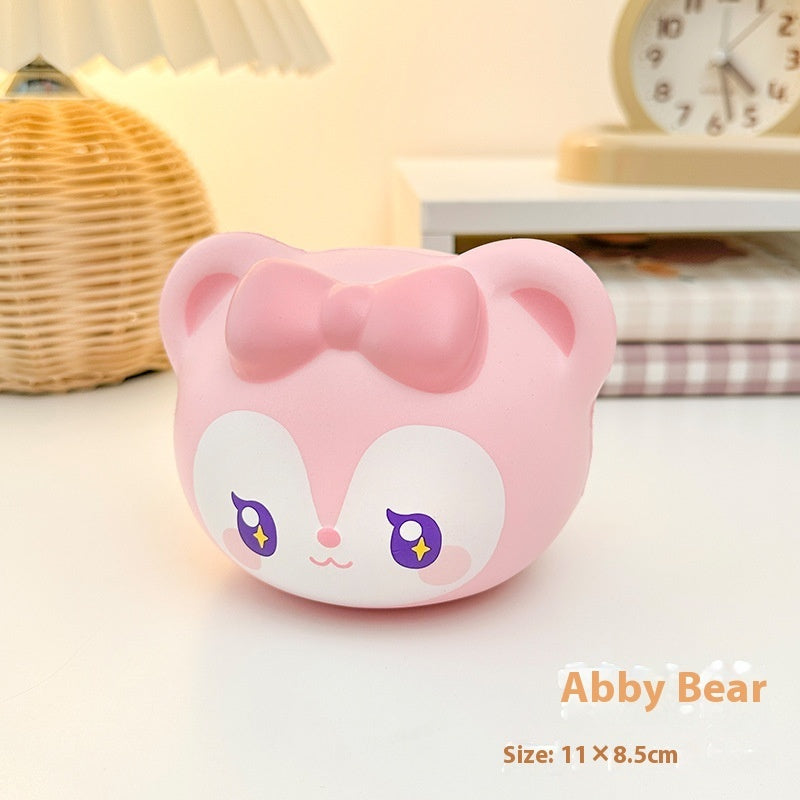 Cute Slow-Rise Squishy Animal Toys – Stress Relief Squeeze Dolls