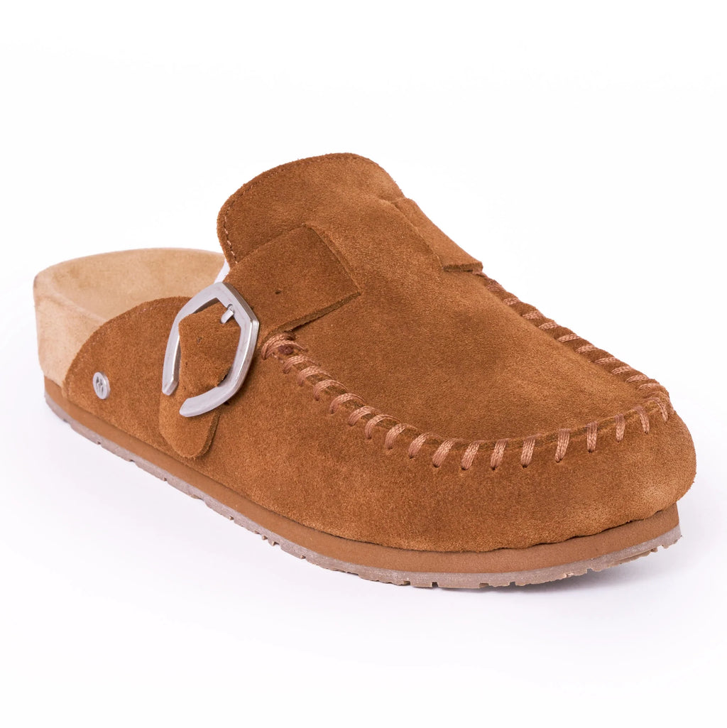 Minnetonka Buckle Clog - Women's Slippers