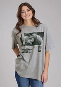 Roper 2343 Desert Blocks (Grey) - Women's T-Shirt