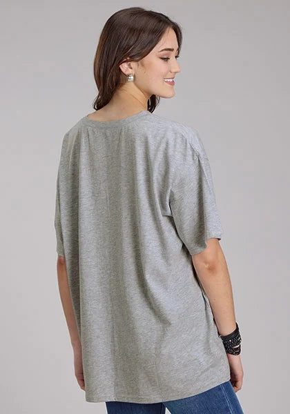 Roper 2343 Desert Blocks (Grey) - Women's T-Shirt