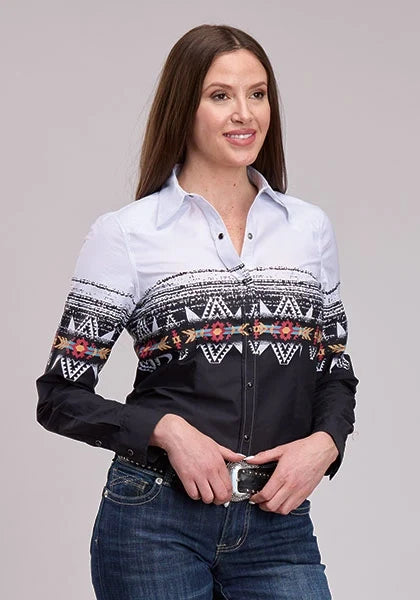 Roper 3323 Aztec Road (Black) - Women's Western Shirt