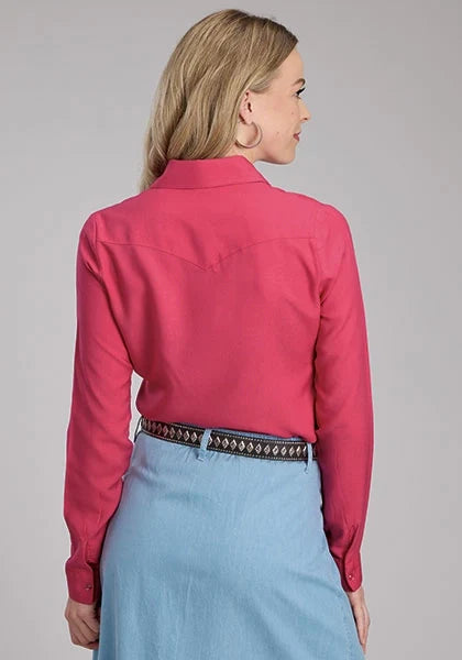 Roper 2334 Floral Front (Pink) - Women's Western Shirt