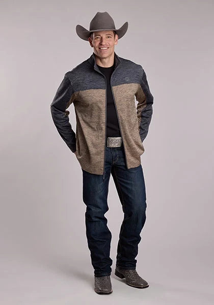 Roper 3215 Pieced Fleece (Brown) - Men's Jacket