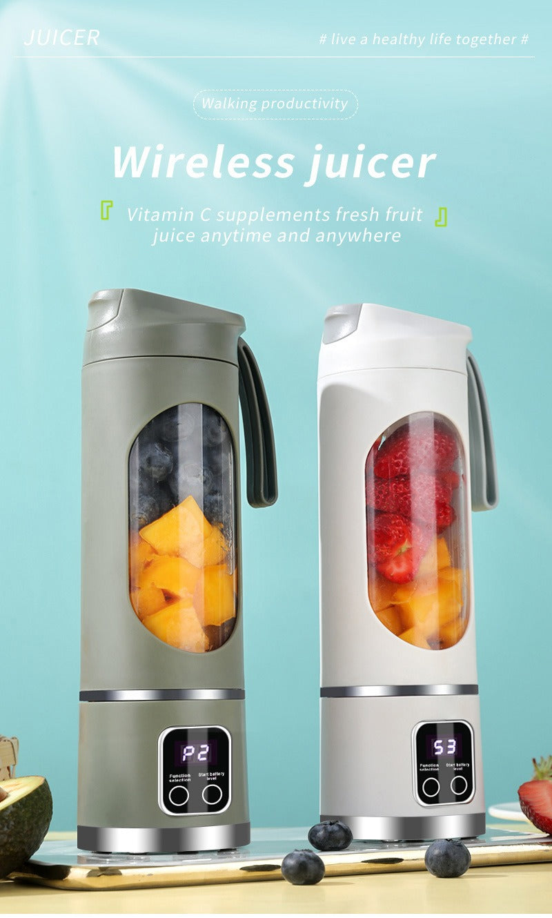 Portable Mini Multifunctional Juicer Cup USB Rechargeable