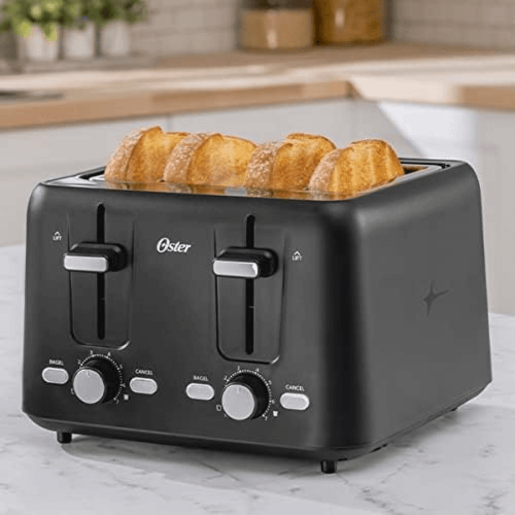 Oster 4-Slice Wide-Slot Cool-Touch Full Feature Toaster