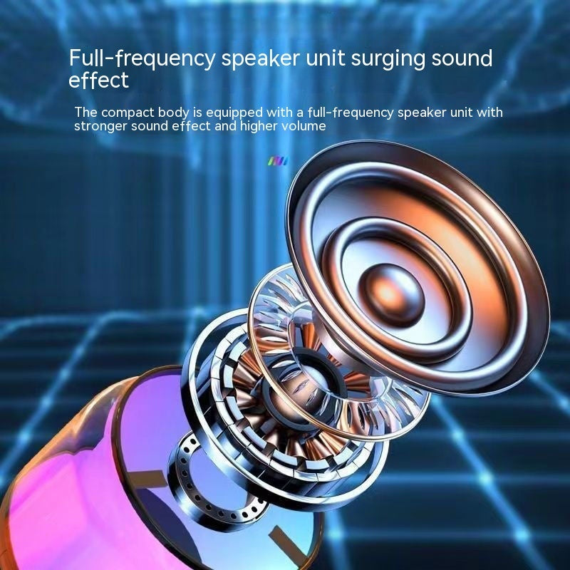 Mini Gun-Shaped Bluetooth Speaker