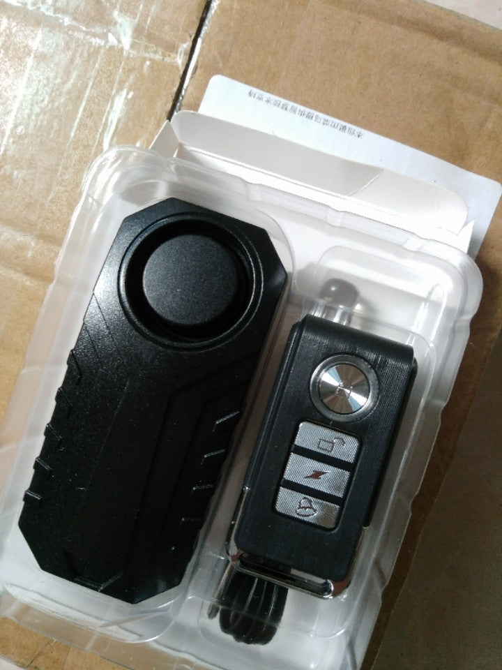 Remote Control Bike Alarm – Waterproof Anti-Theft Vibration Sensor