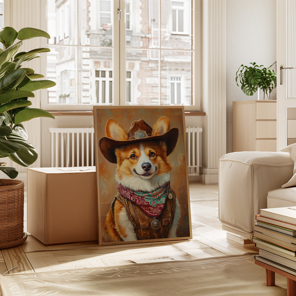 Corgi Sheriff with a Heart of Gold