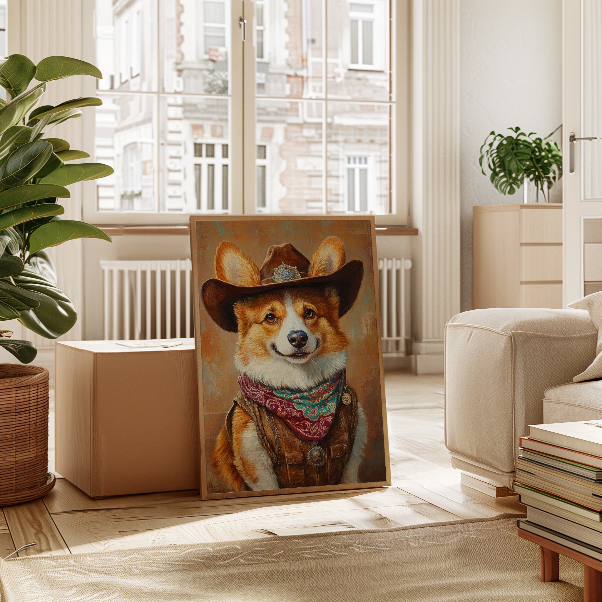 Corgi Sheriff with a Heart of Gold
