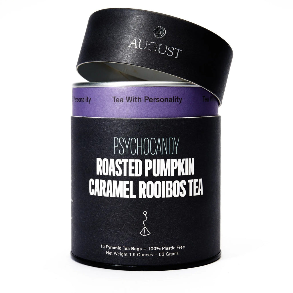 Psychocandy - Roasted Pumpkin Caramel Rooibos Tea (Caffeine Free) (15 Tea Bags)