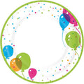 Duni plates splash balloons 22 cm 10 pieces | 4 pieces