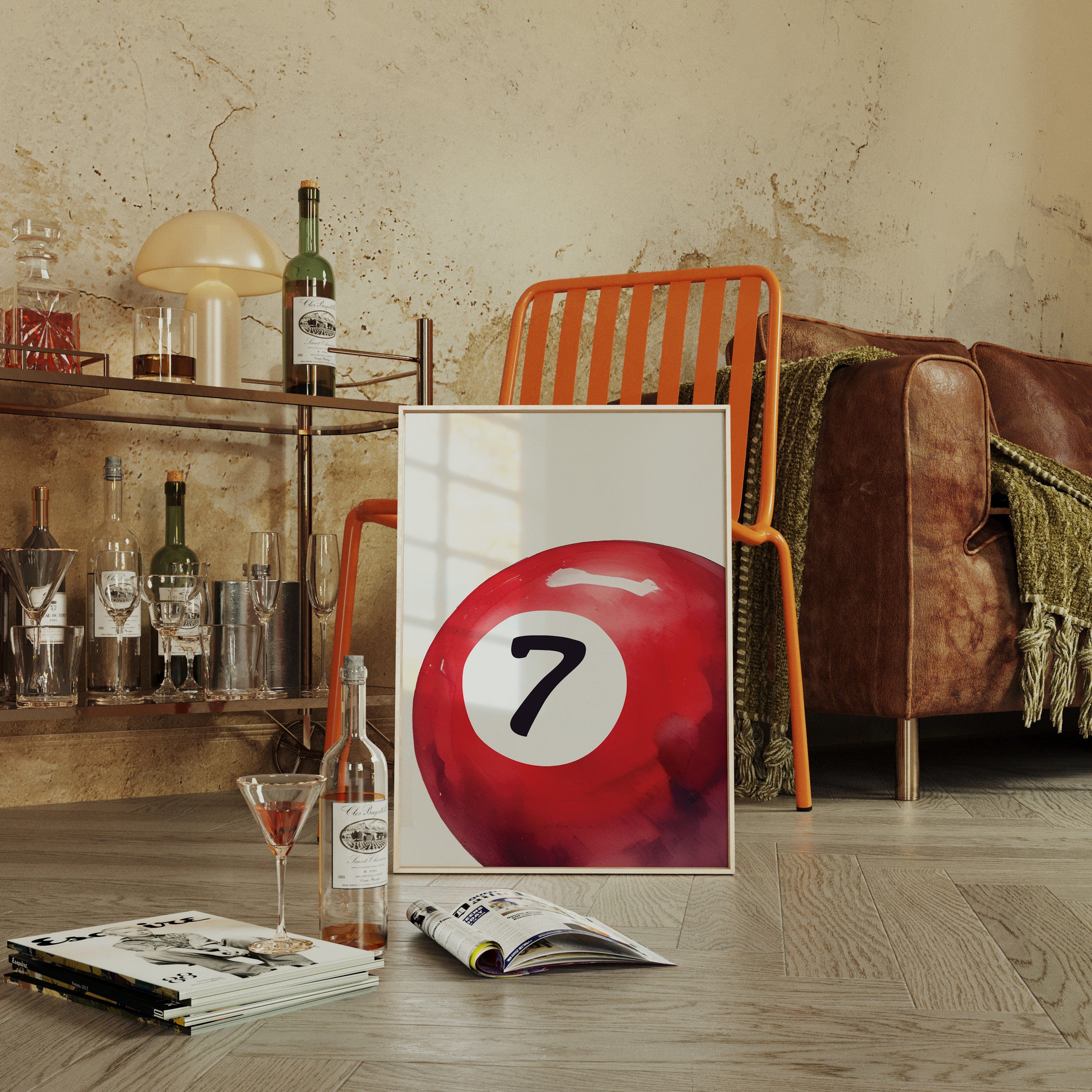Lucky No. 7 Print