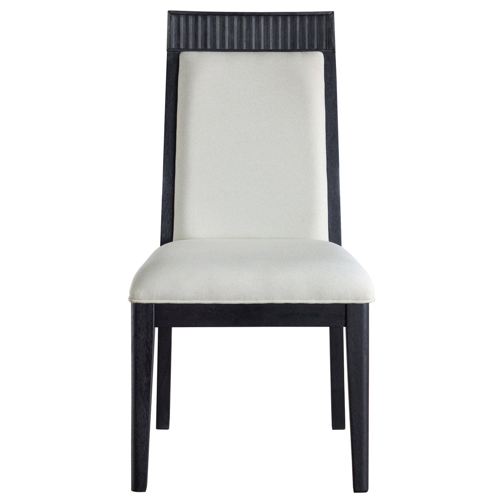 Brookmead 7-piece Extension Leaf Dining Table Set Black