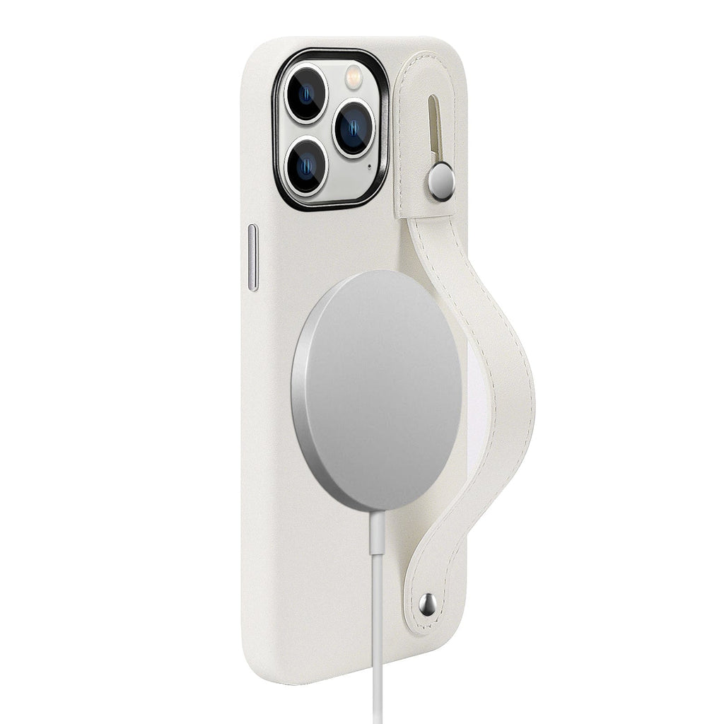 iPhone 15 Pro Leather FingerGrip Case with MagSafe | Indy Series