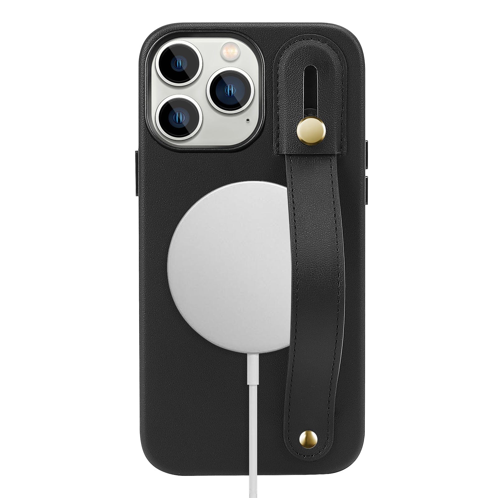 iPhone 15 Pro Leather FingerGrip Case with MagSafe | Indy Series