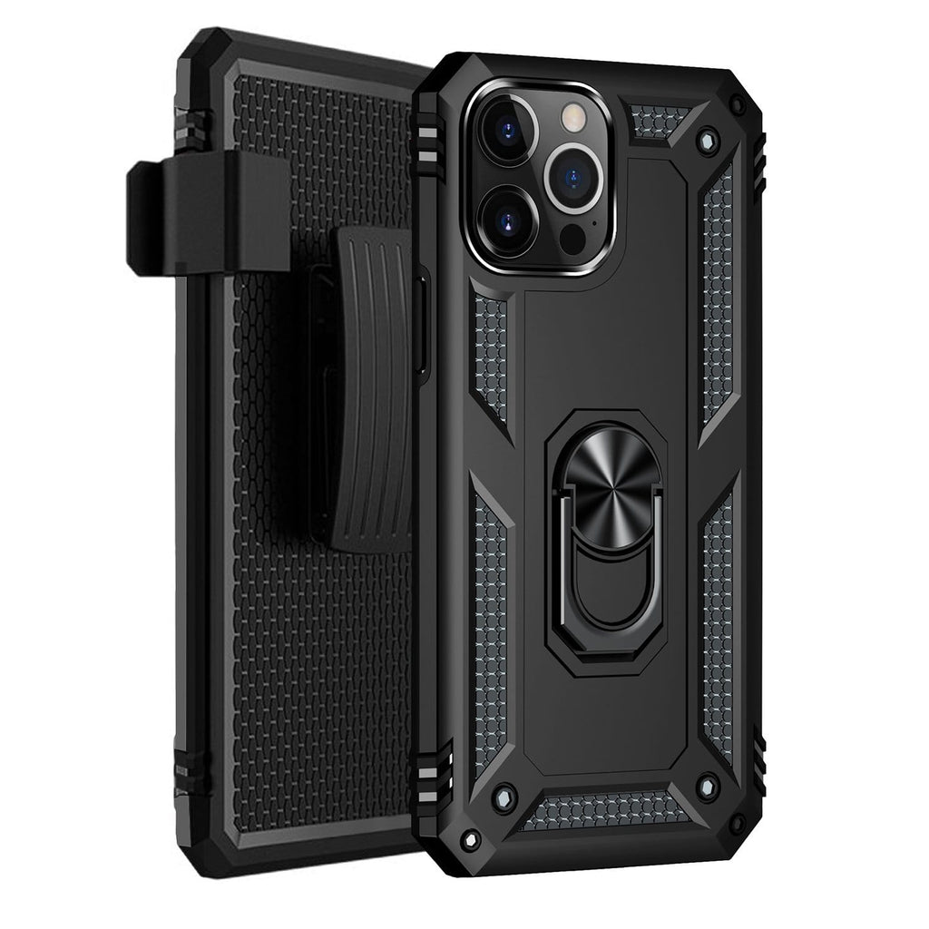 Raider Series Kickstand Case with Belt Clip - iPhone 13 Pro Max