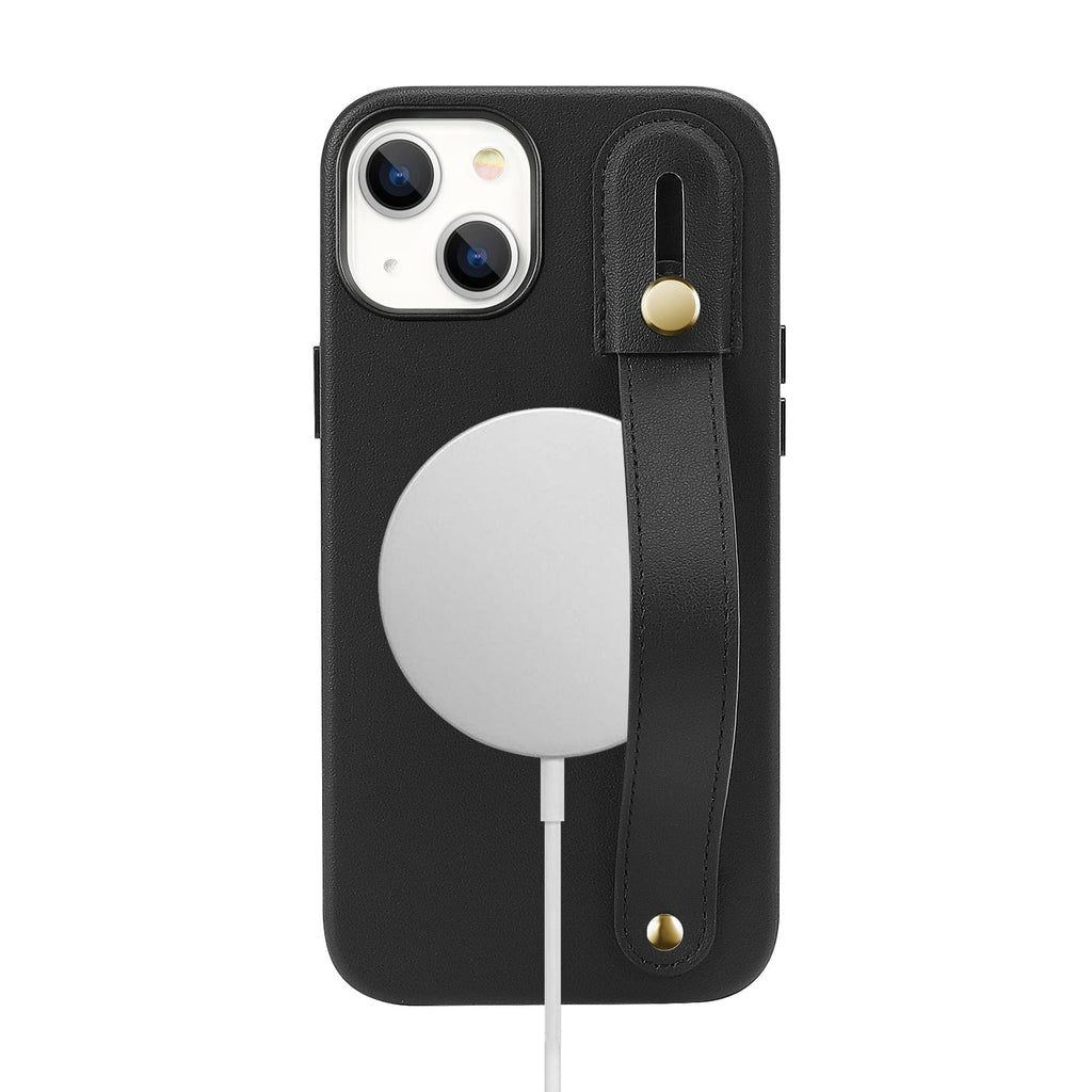 iPhone 15 Leather FingerGrip Case with MagSafe | Indy Series