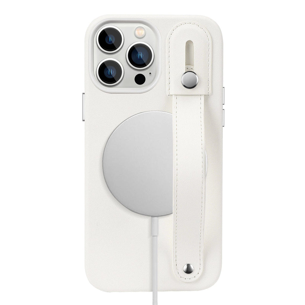 Indy Series Leather FingerGrip Case - iPhone 14 Pro