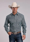 Stetson 2867 Forest Mosaic (Green) - Men's Western Shirt