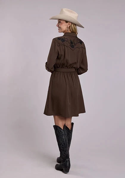 Stetson 3156 Western Viscose (Brown) - Women's Dress
