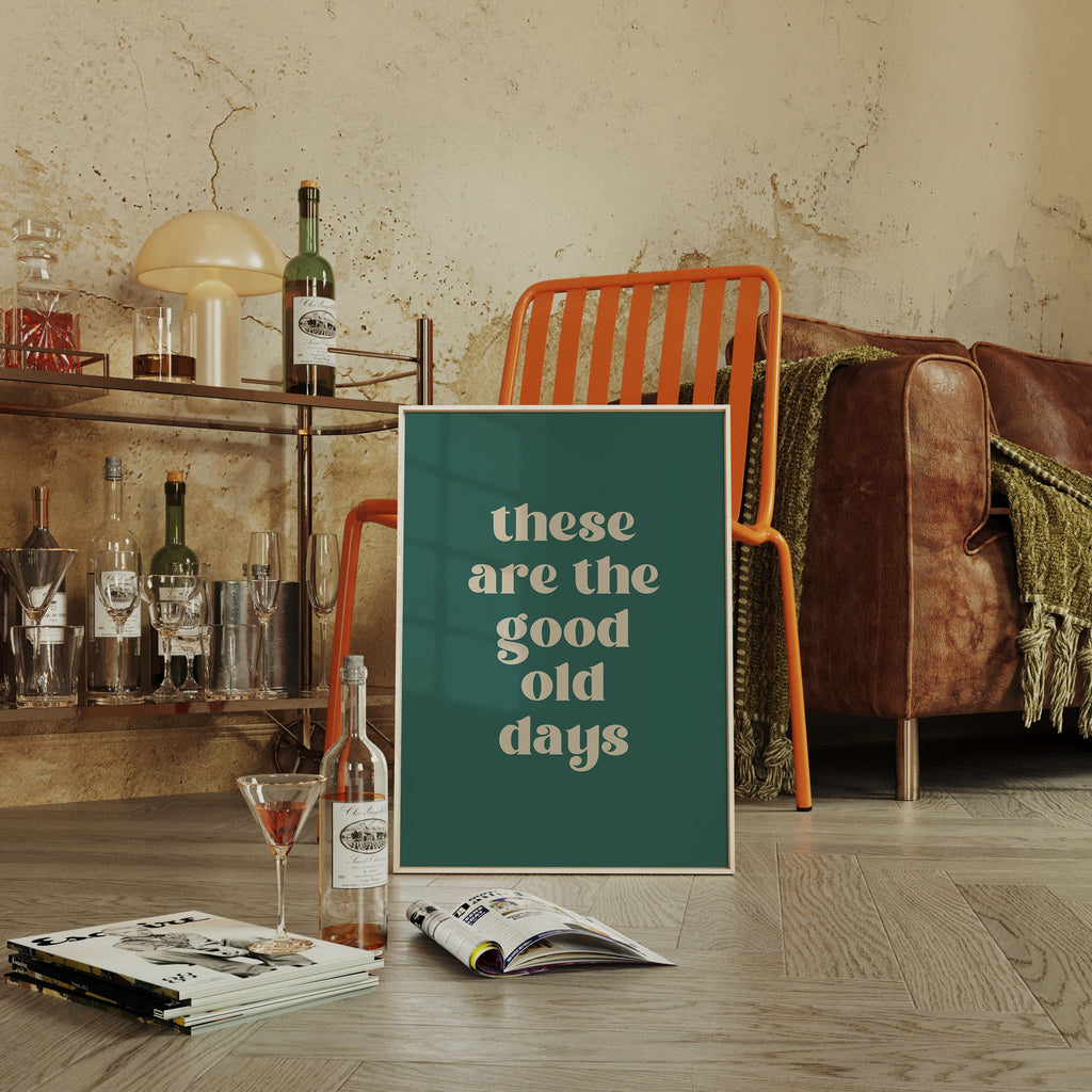 The Good Old Days – Right Now Is It