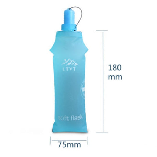 Soft Foldable TPU Sports Water Bottle – 150ml & 500ml
