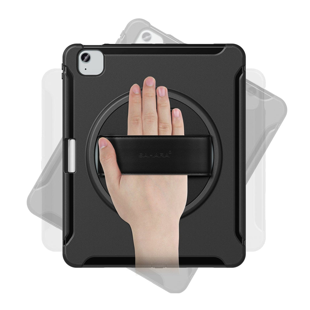 iPad Air 13-inch (M2 / M3 / M4) Case - Heavy-Duty, Hand Strap | Raider Series