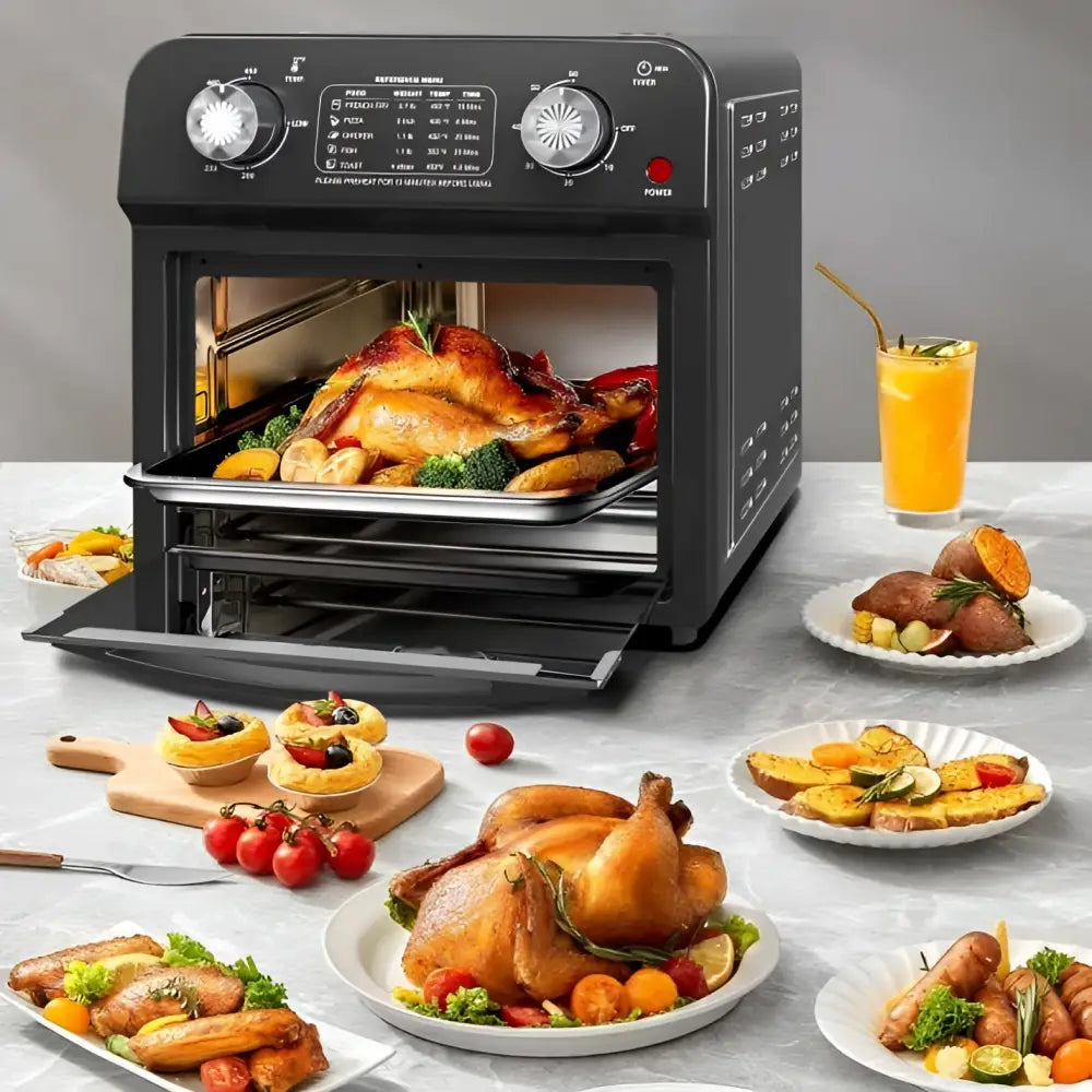 12 Liter Air Fryer with Dual Knob Control
