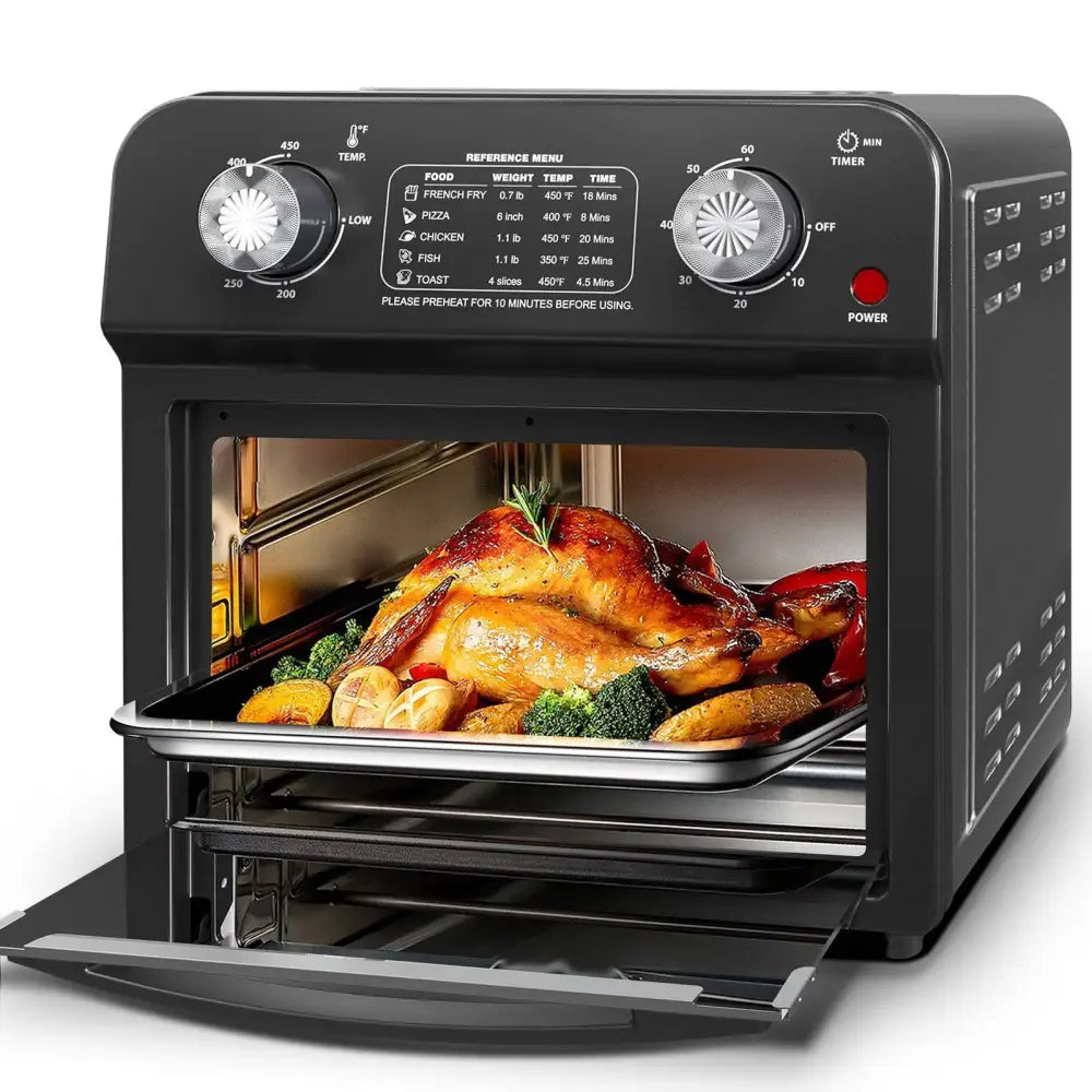 12 Liter Air Fryer with Dual Knob Control