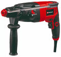 Einhell electric hammer drill TC-RH 620 4f - 620 W - number of blows 5,200 min - 2.2 y - SDS-plus - pneumatic percussion - 4 functions: drilling hammer drilling chiseling with or without chisel lock - incl. transport and storage case