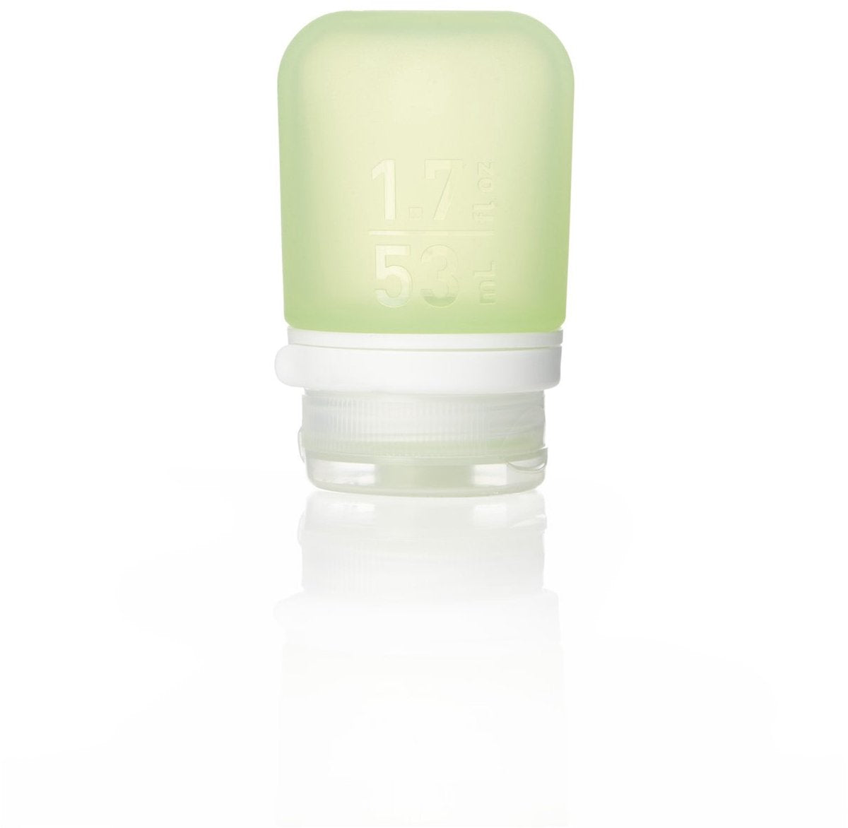 Human gear - gotoob+ - travel bottle - flask - reusable - leak-proof - lightweight - small - 53ml - green