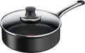 Tefal excellence frying pan with lid - induction - 24cm - non-stick coating - temperature sensor - black