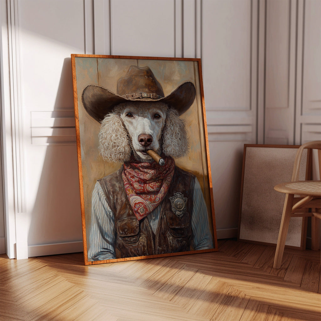 High Noon Poodle Sheriff