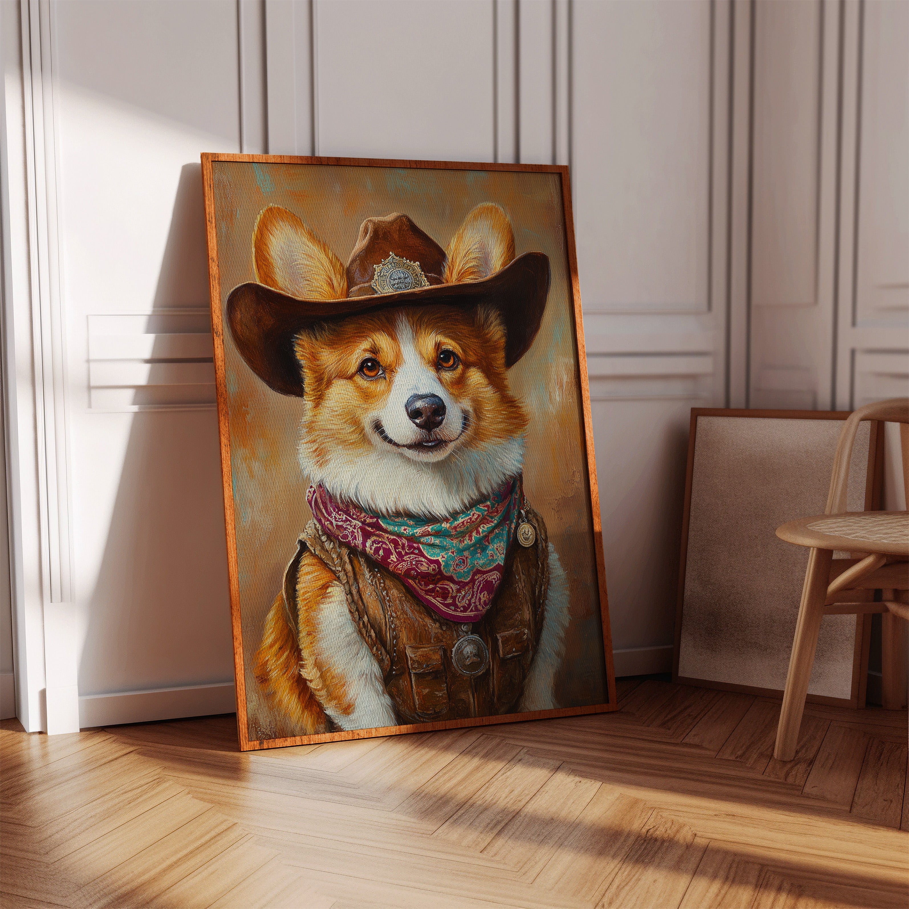 Corgi Sheriff with a Heart of Gold