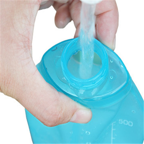 Soft Foldable TPU Sports Water Bottle – 150ml & 500ml