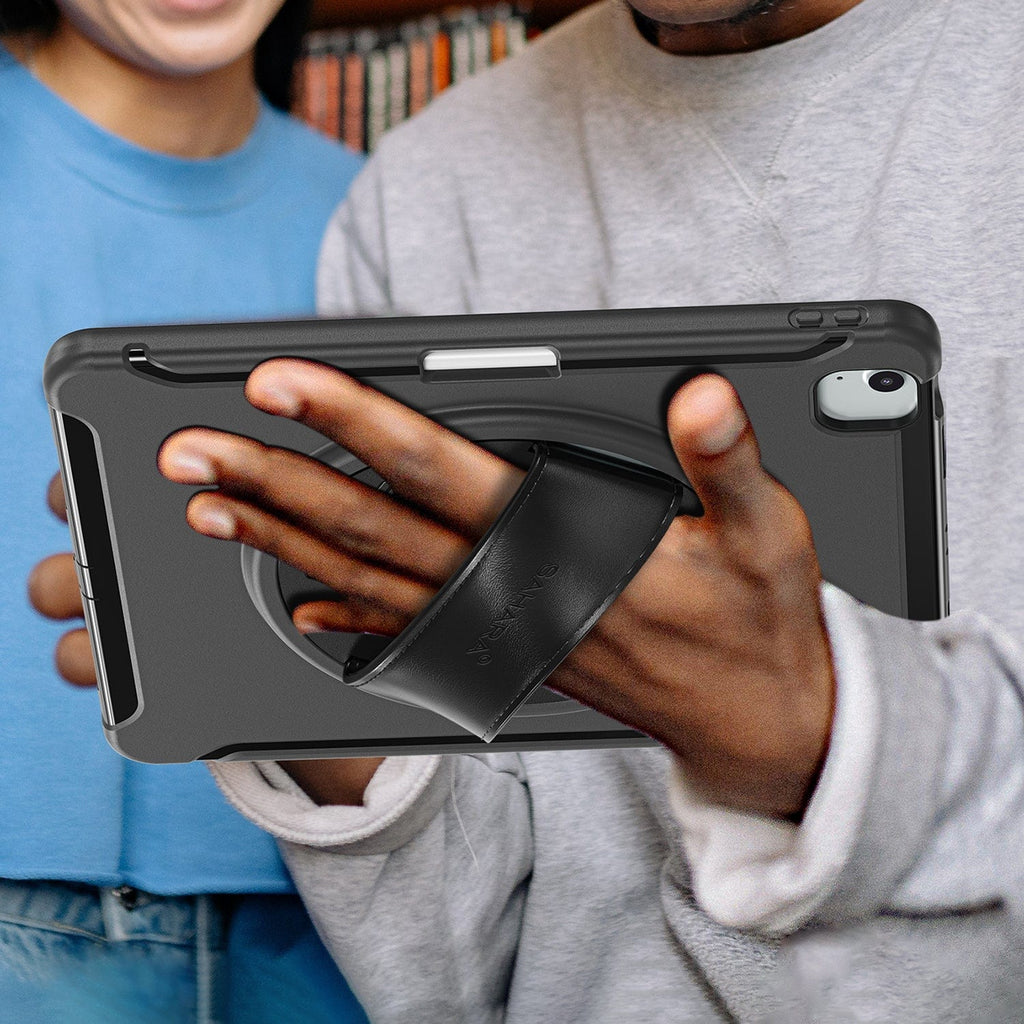 iPad Air 11-inch (M2 / M3 / M4) Case - Heavy-Duty, Hand Strap | Raider Series
