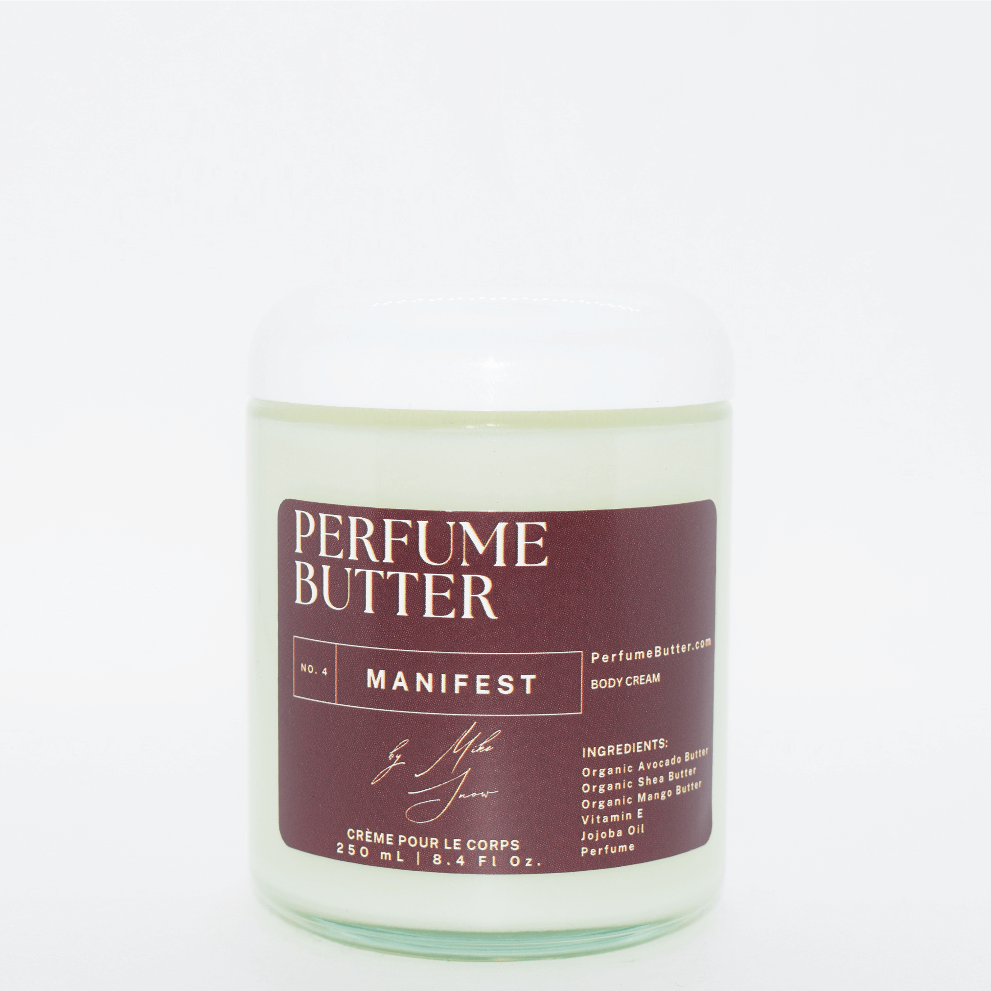 MANIFEST – The Luxury Body Butter Perfume | Jasmine, Oud & Sandalwood Floral-Woody Fragrance | Deep Hydrating Skin Moisturizer | Warm Elegant Scent | Perfume Butter