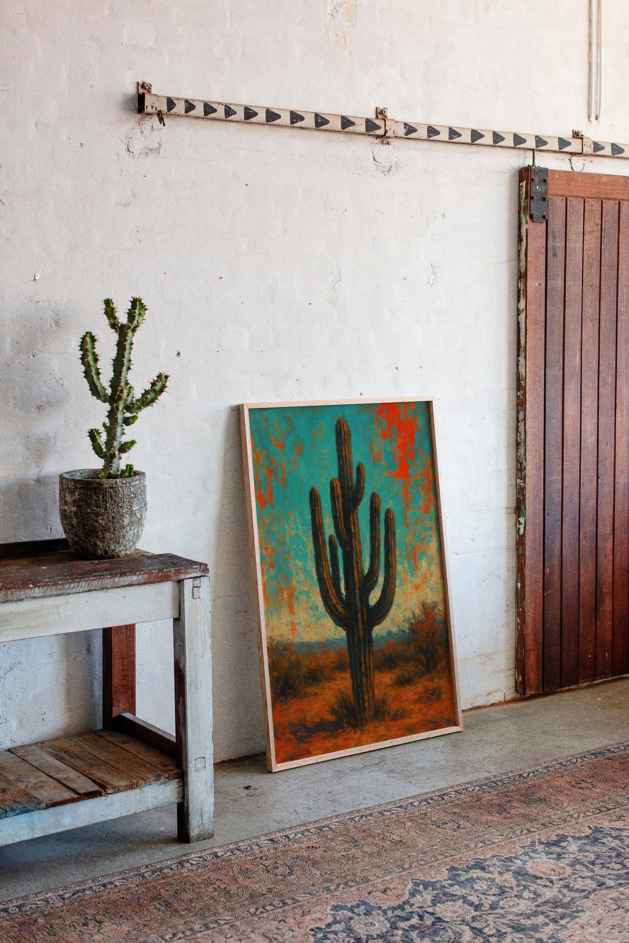 Lone Saguaro