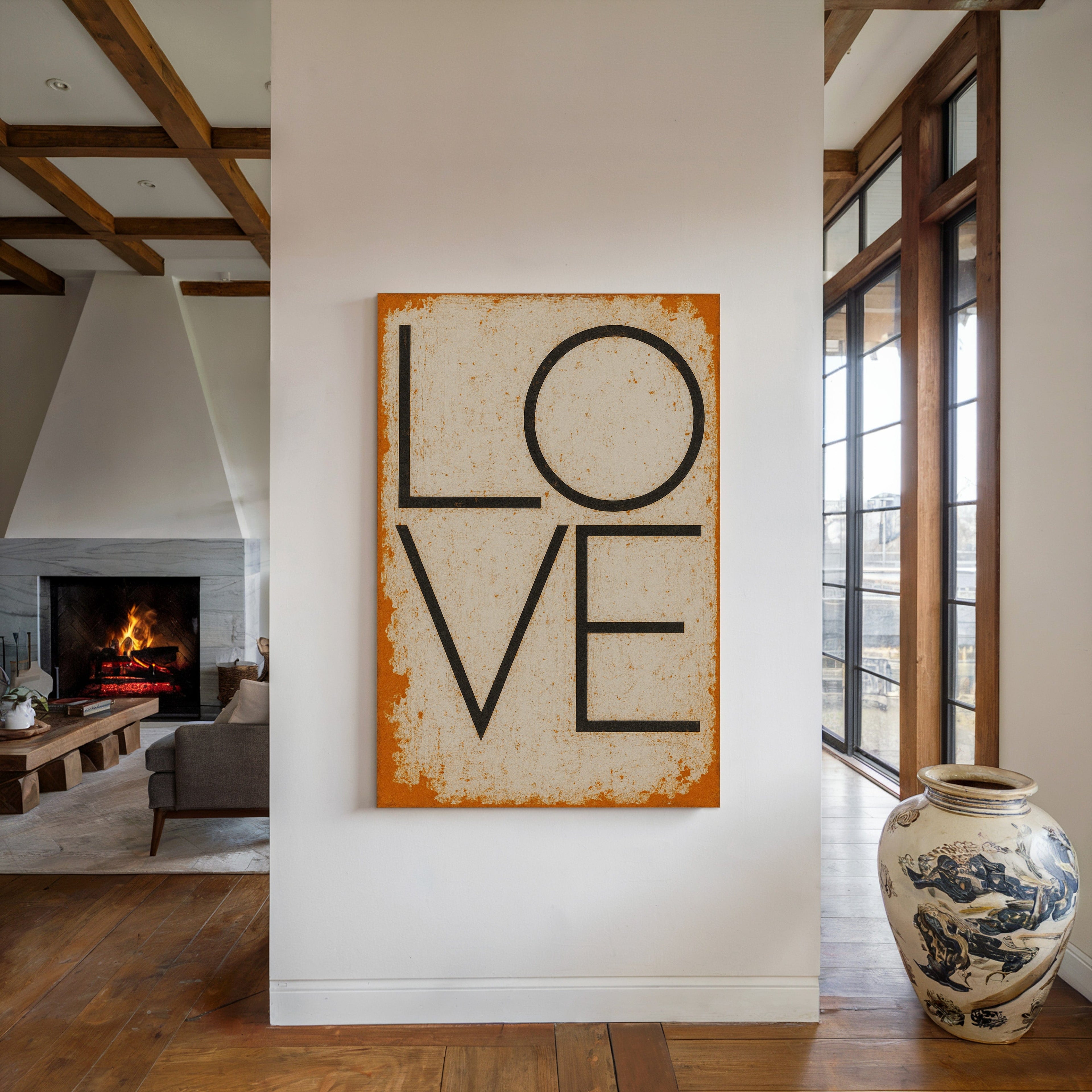 Love in Burnt Orange
