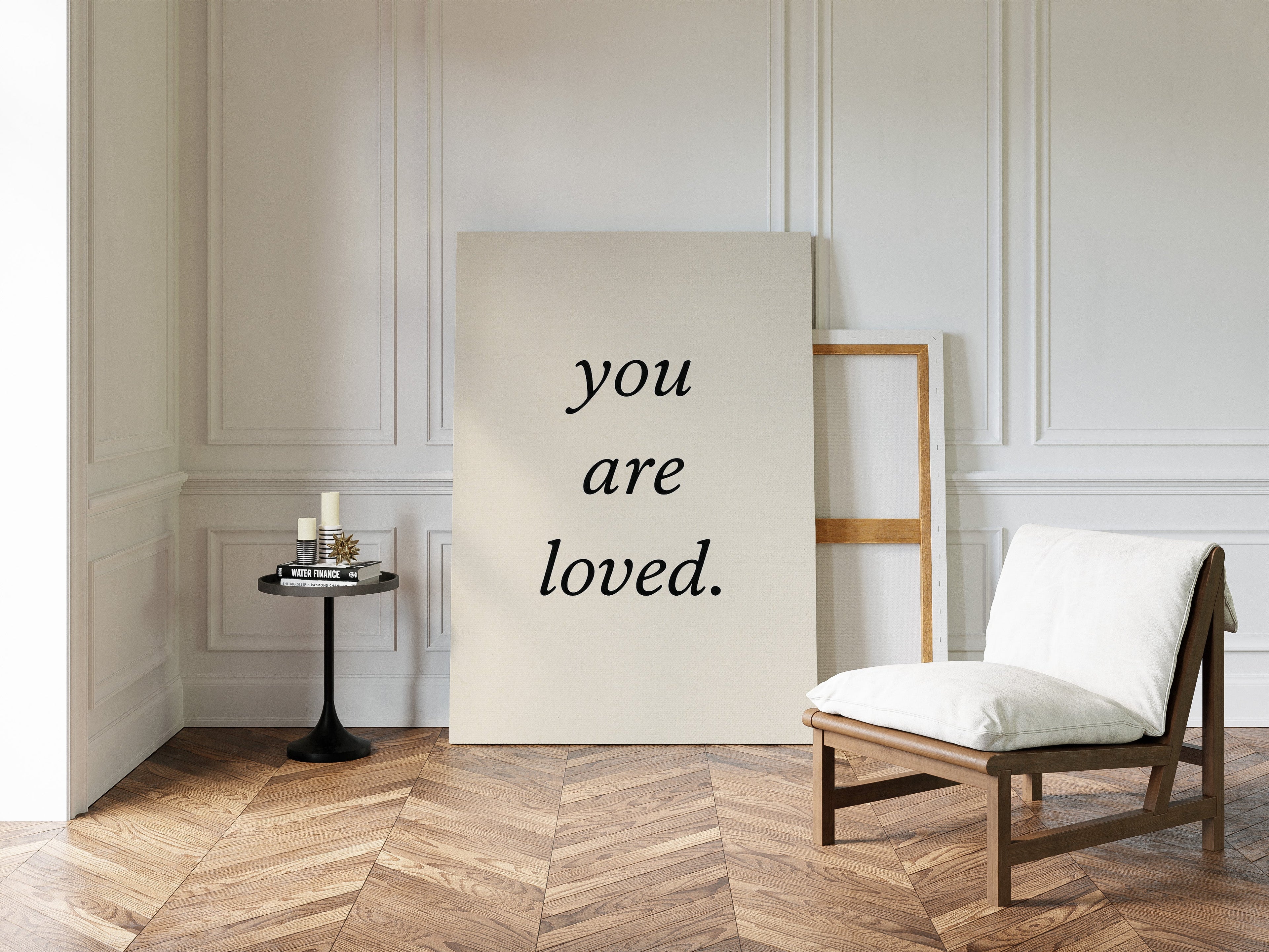 You Are Loved Minimalist Print