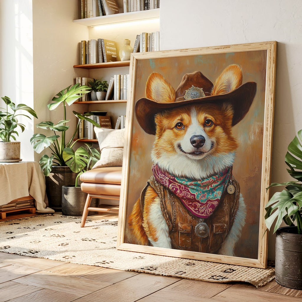 Corgi Sheriff with a Heart of Gold