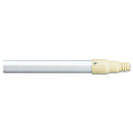 Rubbermaid Aluminum Threaded Plastic-Tip Broom/Sweep Handle, 1" dia x 57", Gray
