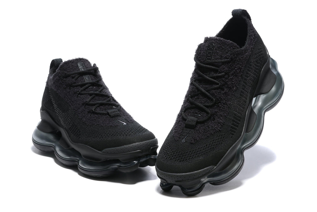 Nike Air Max Scorpion Triple Black - Women's Futuristic Sneakers
