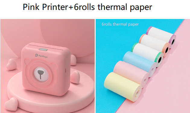 Mini Bluetooth Wireless Thermal Label Printer