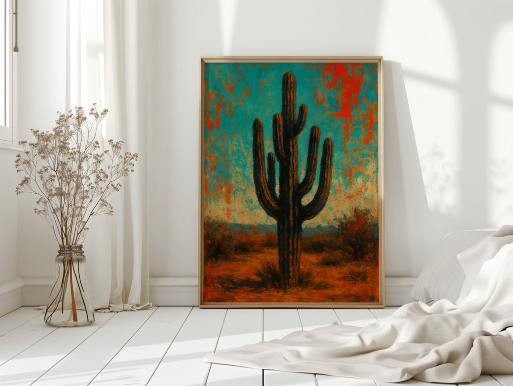Lone Saguaro