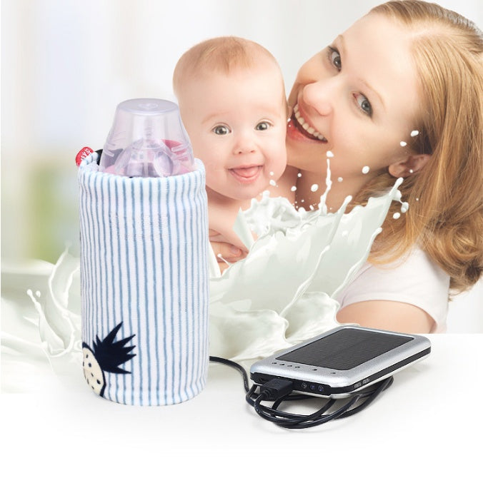 USB Electric Bottle Warmer Sleeve – Portable Heating Wrap