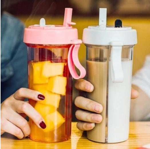 Double Chamber Insulated Water Bottle