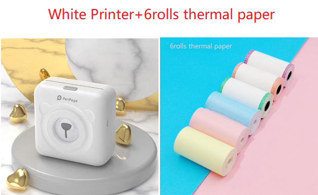 Mini Bluetooth Wireless Thermal Label Printer