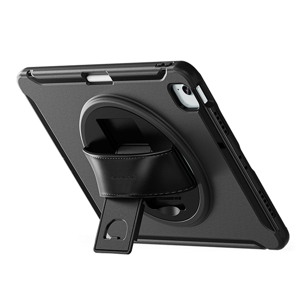 iPad Air 11-inch (M2 / M3 / M4) Case - Heavy-Duty, Hand Strap | Raider Series