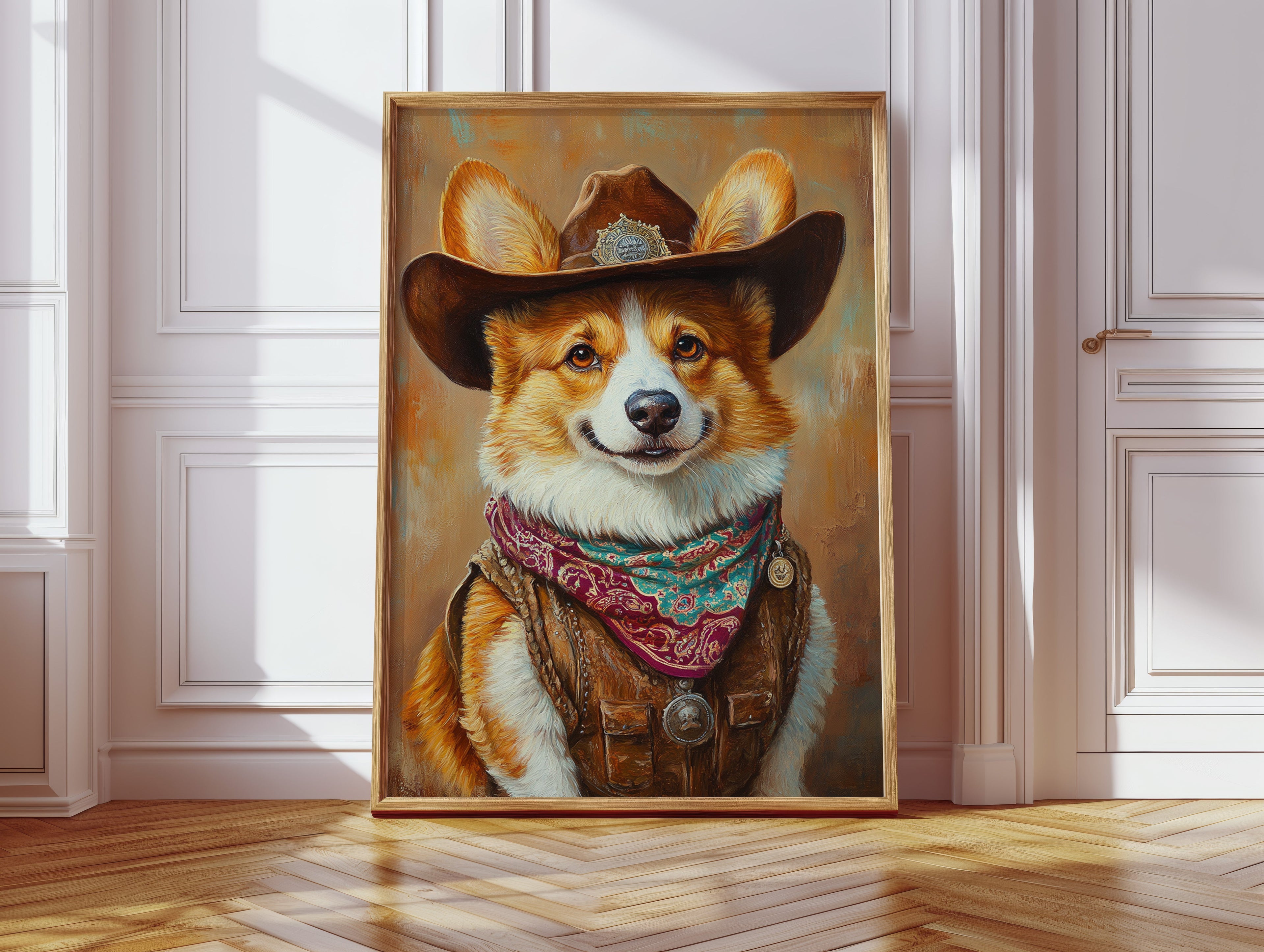 Corgi Sheriff with a Heart of Gold